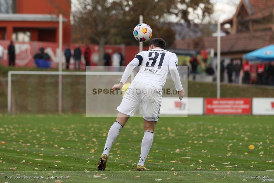 NGN-Arena, Aubstadt, 11.11.2023, BFV, Fussball, sport, action, Saison 2023/2024, 20. Spieltag, Regionalliga Bayern, SVW, TSV, SV Wacker Burghausen, TSV Aubstadt - Bild-ID: 2387506