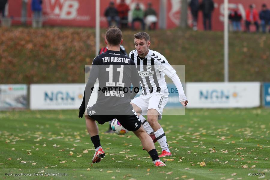 NGN-Arena, Aubstadt, 11.11.2023, BFV, Fussball, sport, action, Saison 2023/2024, 20. Spieltag, Regionalliga Bayern, SVW, TSV, SV Wacker Burghausen, TSV Aubstadt - Bild-ID: 2387507