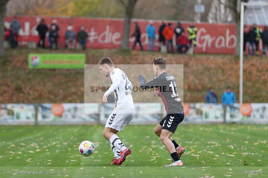 NGN-Arena, Aubstadt, 11.11.2023, BFV, Fussball, sport, action, Saison 2023/2024, 20. Spieltag, Regionalliga Bayern, SVW, TSV, SV Wacker Burghausen, TSV Aubstadt - Bild-ID: 2387508 NGN-Arena, Aubstadt, 11.11.2023, BFV, Fussball, sport, action, Saison 2023/2024, 20. Spieltag, Regionalliga Bayern, SVW, TSV, SV Wacker Burghausen, TSV Aubstadt - Bild-ID: 2387508