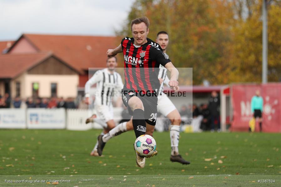 NGN-Arena, Aubstadt, 11.11.2023, BFV, Fussball, sport, action, Saison 2023/2024, 20. Spieltag, Regionalliga Bayern, SVW, TSV, SV Wacker Burghausen, TSV Aubstadt - Bild-ID: 2387524