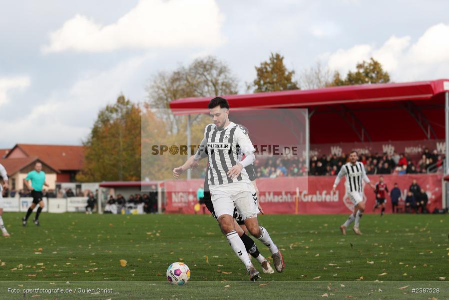 NGN-Arena, Aubstadt, 11.11.2023, BFV, Fussball, sport, action, Saison 2023/2024, 20. Spieltag, Regionalliga Bayern, SVW, TSV, SV Wacker Burghausen, TSV Aubstadt - Bild-ID: 2387528