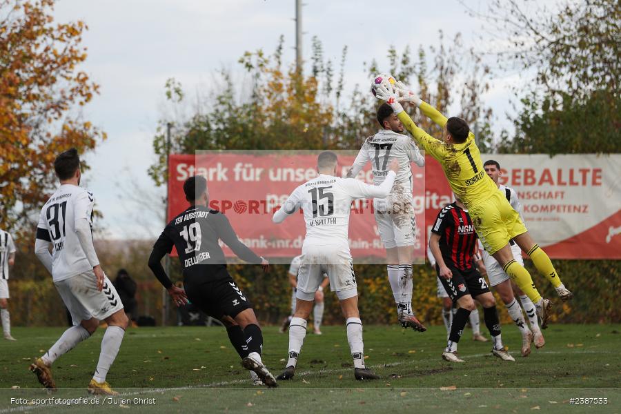 NGN-Arena, Aubstadt, 11.11.2023, BFV, Fussball, sport, action, Saison 2023/2024, 20. Spieltag, Regionalliga Bayern, SVW, TSV, SV Wacker Burghausen, TSV Aubstadt - Bild-ID: 2387533