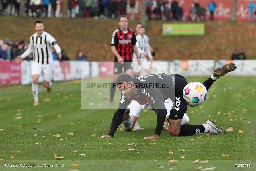 NGN-Arena, Aubstadt, 11.11.2023, BFV, Fussball, sport, action, Saison 2023/2024, 20. Spieltag, Regionalliga Bayern, SVW, TSV, SV Wacker Burghausen, TSV Aubstadt - Bild-ID: 2387538