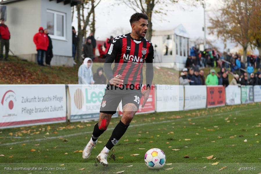 NGN-Arena, Aubstadt, 11.11.2023, BFV, Fussball, sport, action, Saison 2023/2024, 20. Spieltag, Regionalliga Bayern, SVW, TSV, SV Wacker Burghausen, TSV Aubstadt - Bild-ID: 2387542