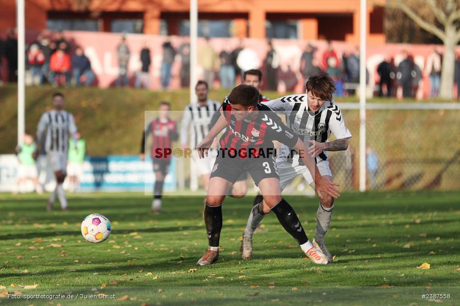 NGN-Arena, Aubstadt, 11.11.2023, BFV, Fussball, sport, action, Saison 2023/2024, 20. Spieltag, Regionalliga Bayern, SVW, TSV, SV Wacker Burghausen, TSV Aubstadt - Bild-ID: 2387558 NGN-Arena, Aubstadt, 11.11.2023, BFV, Fussball, sport, action, Saison 2023/2024, 20. Spieltag, Regionalliga Bayern, SVW, TSV, SV Wacker Burghausen, TSV Aubstadt - Bild-ID: 2387558