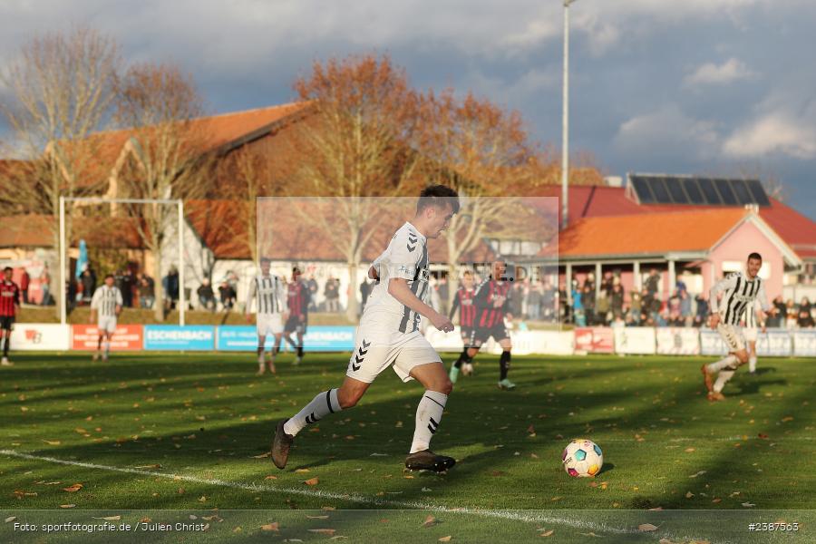 NGN-Arena, Aubstadt, 11.11.2023, BFV, Fussball, sport, action, Saison 2023/2024, 20. Spieltag, Regionalliga Bayern, SVW, TSV, SV Wacker Burghausen, TSV Aubstadt - Bild-ID: 2387563