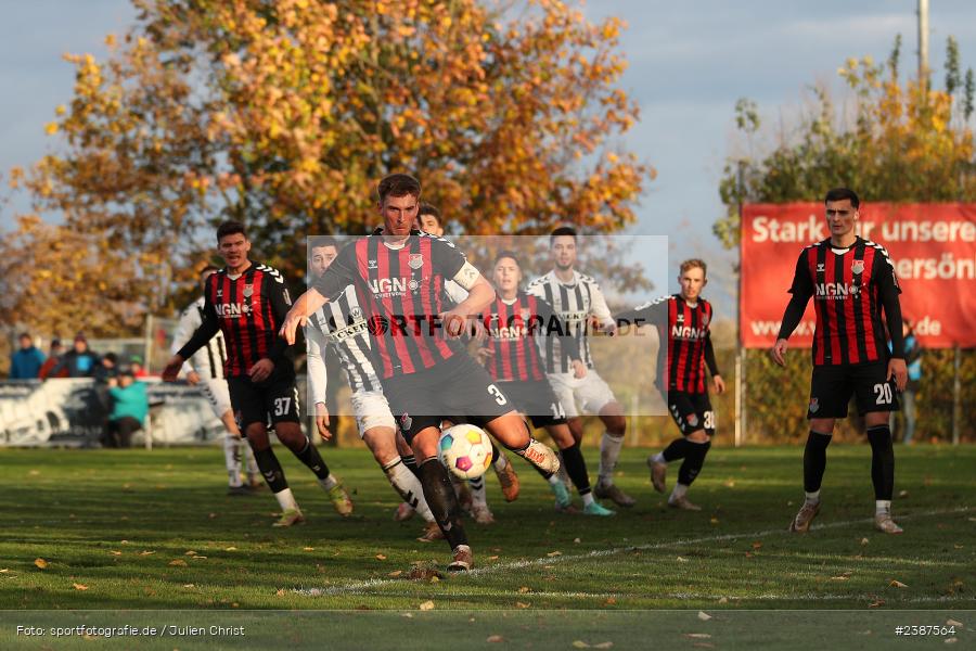 NGN-Arena, Aubstadt, 11.11.2023, BFV, Fussball, sport, action, Saison 2023/2024, 20. Spieltag, Regionalliga Bayern, SVW, TSV, SV Wacker Burghausen, TSV Aubstadt - Bild-ID: 2387564