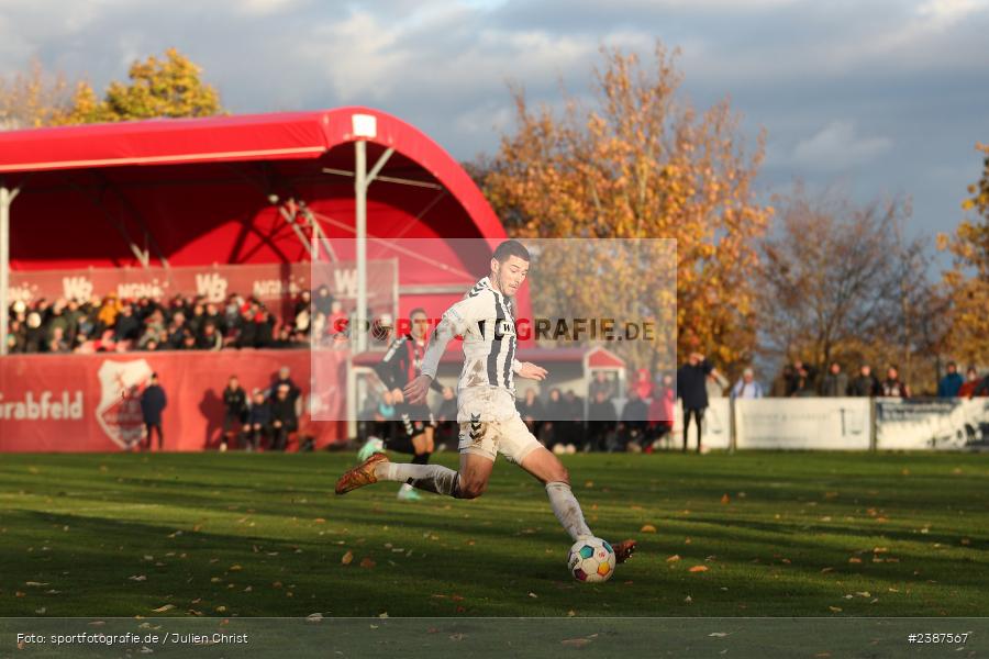 NGN-Arena, Aubstadt, 11.11.2023, BFV, Fussball, sport, action, Saison 2023/2024, 20. Spieltag, Regionalliga Bayern, SVW, TSV, SV Wacker Burghausen, TSV Aubstadt - Bild-ID: 2387567