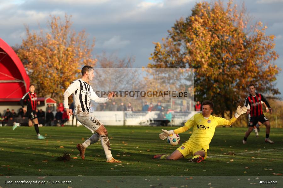 NGN-Arena, Aubstadt, 11.11.2023, BFV, Fussball, sport, action, Saison 2023/2024, 20. Spieltag, Regionalliga Bayern, SVW, TSV, SV Wacker Burghausen, TSV Aubstadt - Bild-ID: 2387568