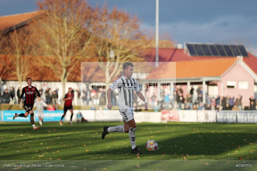 NGN-Arena, Aubstadt, 11.11.2023, BFV, Fussball, sport, action, Saison 2023/2024, 20. Spieltag, Regionalliga Bayern, SVW, TSV, SV Wacker Burghausen, TSV Aubstadt - Bild-ID: 2387576