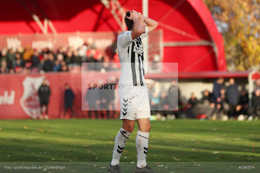 NGN-Arena, Aubstadt, 11.11.2023, BFV, Fussball, sport, action, Saison 2023/2024, 20. Spieltag, Regionalliga Bayern, SVW, TSV, SV Wacker Burghausen, TSV Aubstadt - Bild-ID: 2387579