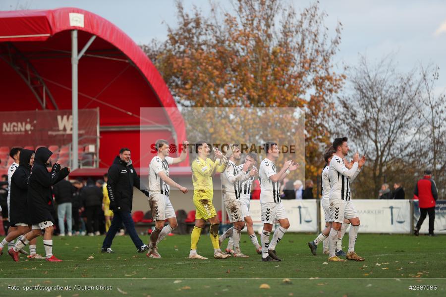 NGN-Arena, Aubstadt, 11.11.2023, BFV, Fussball, sport, action, Saison 2023/2024, 20. Spieltag, Regionalliga Bayern, SVW, TSV, SV Wacker Burghausen, TSV Aubstadt - Bild-ID: 2387583