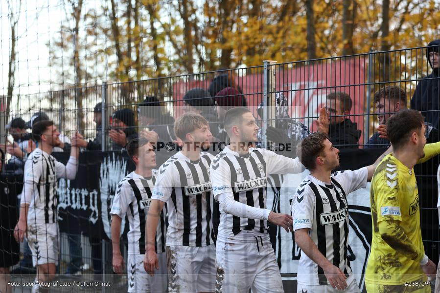 NGN-Arena, Aubstadt, 11.11.2023, BFV, Fussball, sport, action, Saison 2023/2024, 20. Spieltag, Regionalliga Bayern, SVW, TSV, SV Wacker Burghausen, TSV Aubstadt - Bild-ID: 2387591