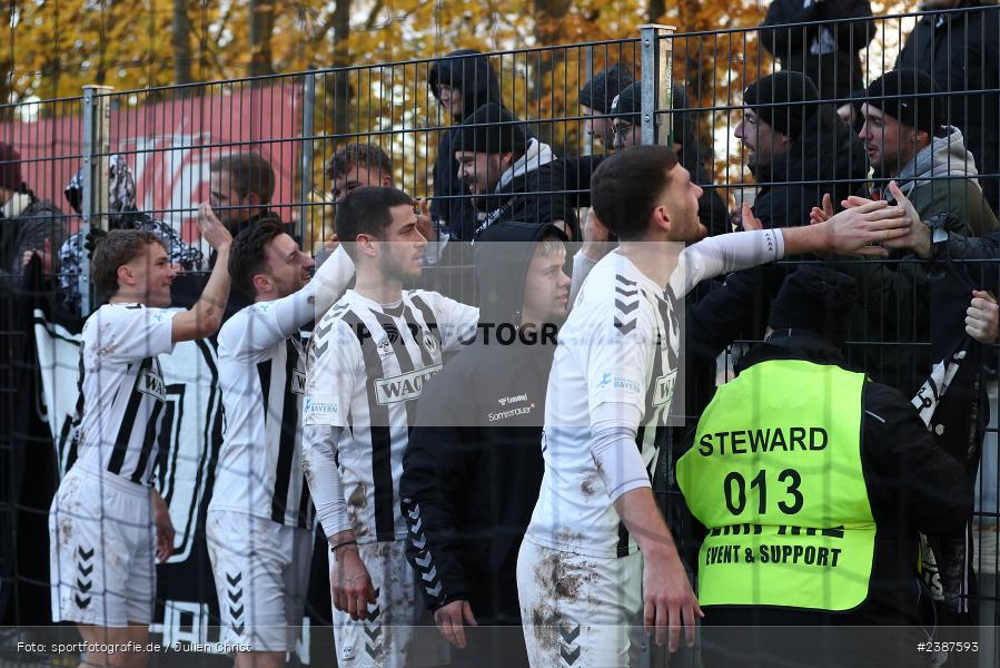 NGN-Arena, Aubstadt, 11.11.2023, BFV, Fussball, sport, action, Saison 2023/2024, 20. Spieltag, Regionalliga Bayern, SVW, TSV, SV Wacker Burghausen, TSV Aubstadt - Bild-ID: 2387593