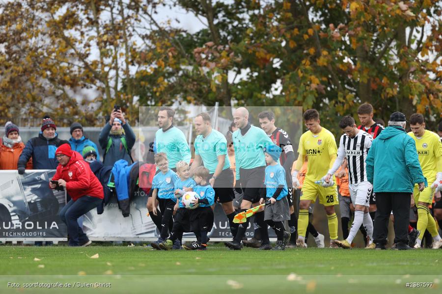 NGN-Arena, Aubstadt, 11.11.2023, BFV, Fussball, sport, action, Saison 2023/2024, 20. Spieltag, Regionalliga Bayern, SVW, TSV, SV Wacker Burghausen, TSV Aubstadt - Bild-ID: 2387597