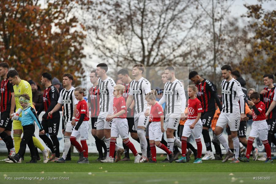 NGN-Arena, Aubstadt, 11.11.2023, BFV, Fussball, sport, action, Saison 2023/2024, 20. Spieltag, Regionalliga Bayern, SVW, TSV, SV Wacker Burghausen, TSV Aubstadt - Bild-ID: 2387600