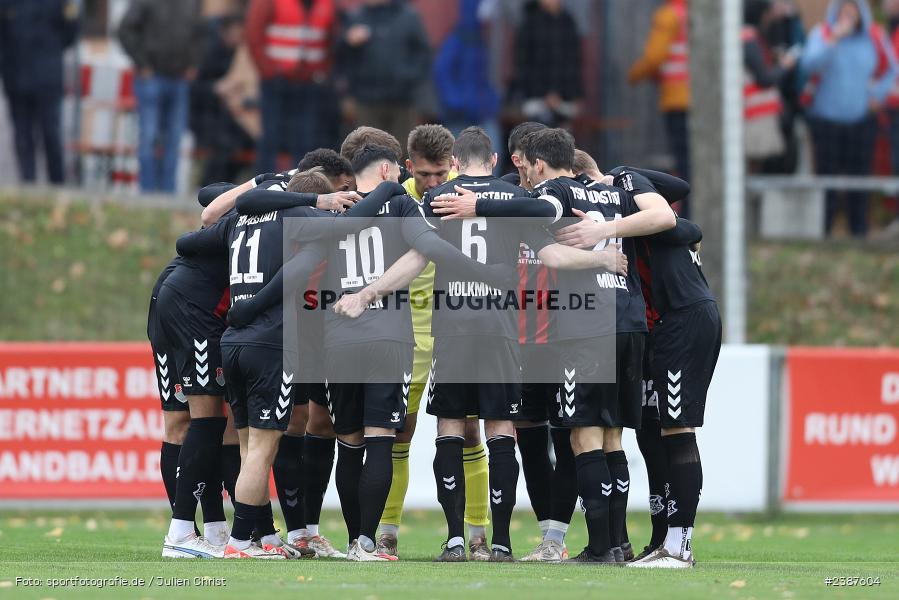 NGN-Arena, Aubstadt, 11.11.2023, BFV, Fussball, sport, action, Saison 2023/2024, 20. Spieltag, Regionalliga Bayern, SVW, TSV, SV Wacker Burghausen, TSV Aubstadt - Bild-ID: 2387604
