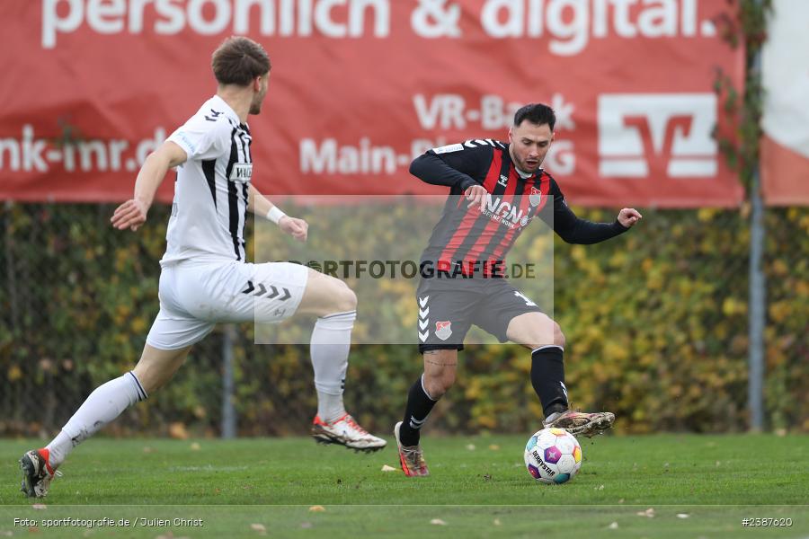 NGN-Arena, Aubstadt, 11.11.2023, BFV, Fussball, sport, action, Saison 2023/2024, 20. Spieltag, Regionalliga Bayern, SVW, TSV, SV Wacker Burghausen, TSV Aubstadt - Bild-ID: 2387620