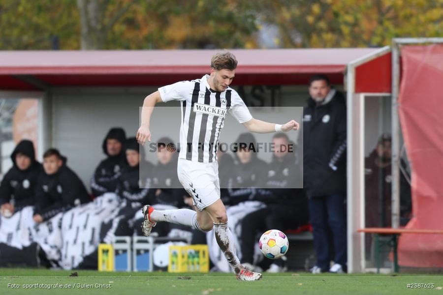 NGN-Arena, Aubstadt, 11.11.2023, BFV, Fussball, sport, action, Saison 2023/2024, 20. Spieltag, Regionalliga Bayern, SVW, TSV, SV Wacker Burghausen, TSV Aubstadt - Bild-ID: 2387623