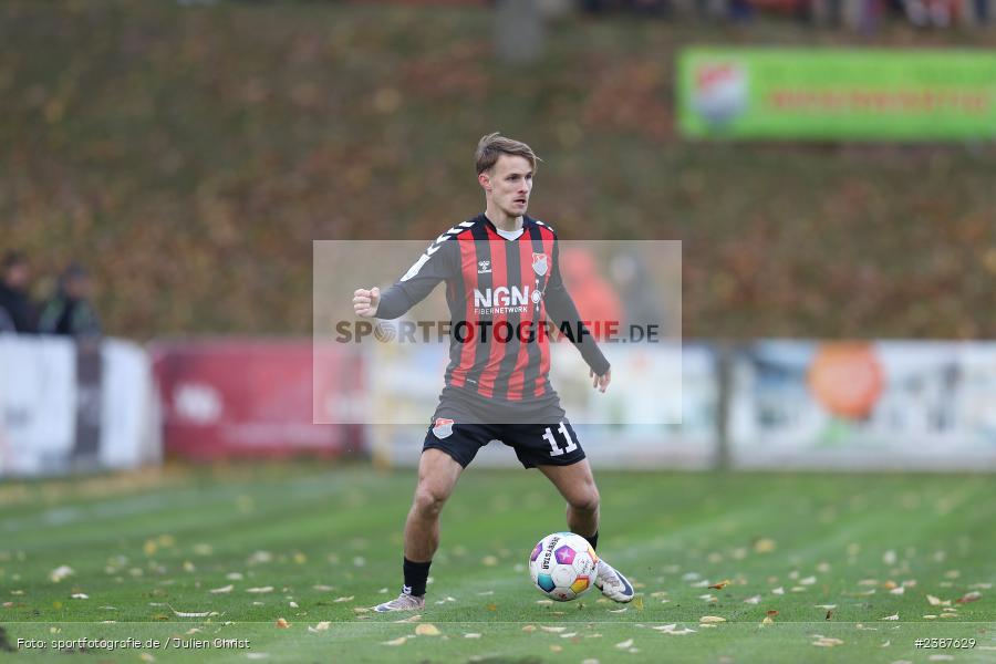 NGN-Arena, Aubstadt, 11.11.2023, BFV, Fussball, sport, action, Saison 2023/2024, 20. Spieltag, Regionalliga Bayern, SVW, TSV, SV Wacker Burghausen, TSV Aubstadt - Bild-ID: 2387629