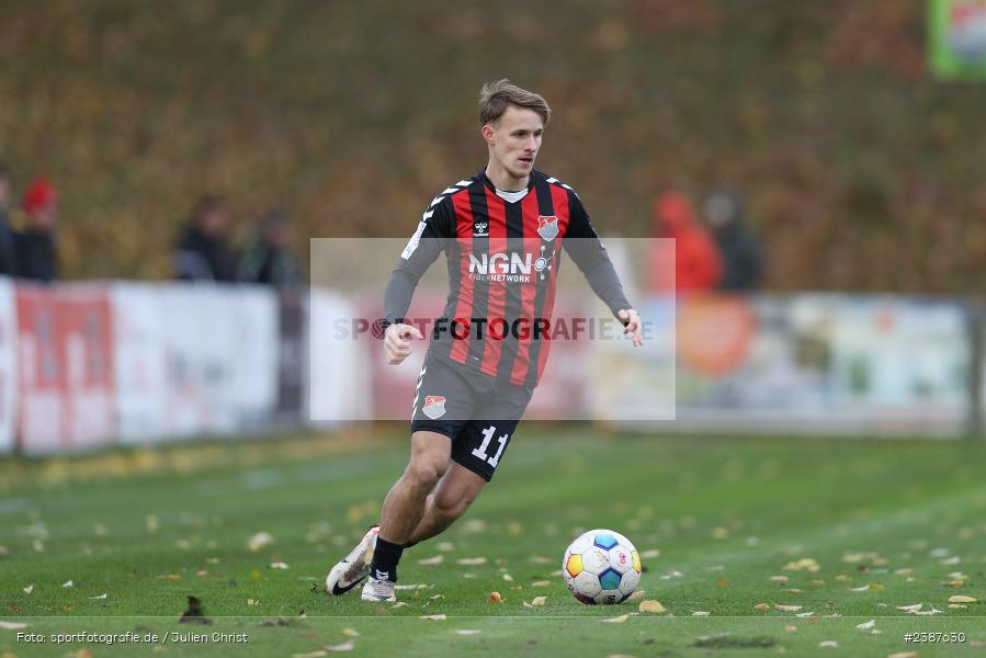NGN-Arena, Aubstadt, 11.11.2023, BFV, Fussball, sport, action, Saison 2023/2024, 20. Spieltag, Regionalliga Bayern, SVW, TSV, SV Wacker Burghausen, TSV Aubstadt - Bild-ID: 2387630