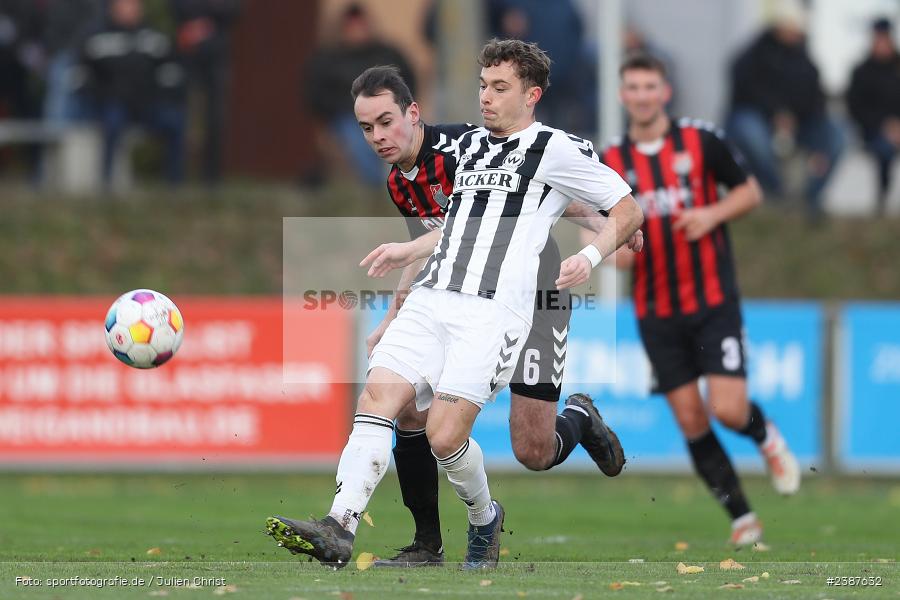 NGN-Arena, Aubstadt, 11.11.2023, BFV, Fussball, sport, action, Saison 2023/2024, 20. Spieltag, Regionalliga Bayern, SVW, TSV, SV Wacker Burghausen, TSV Aubstadt - Bild-ID: 2387632