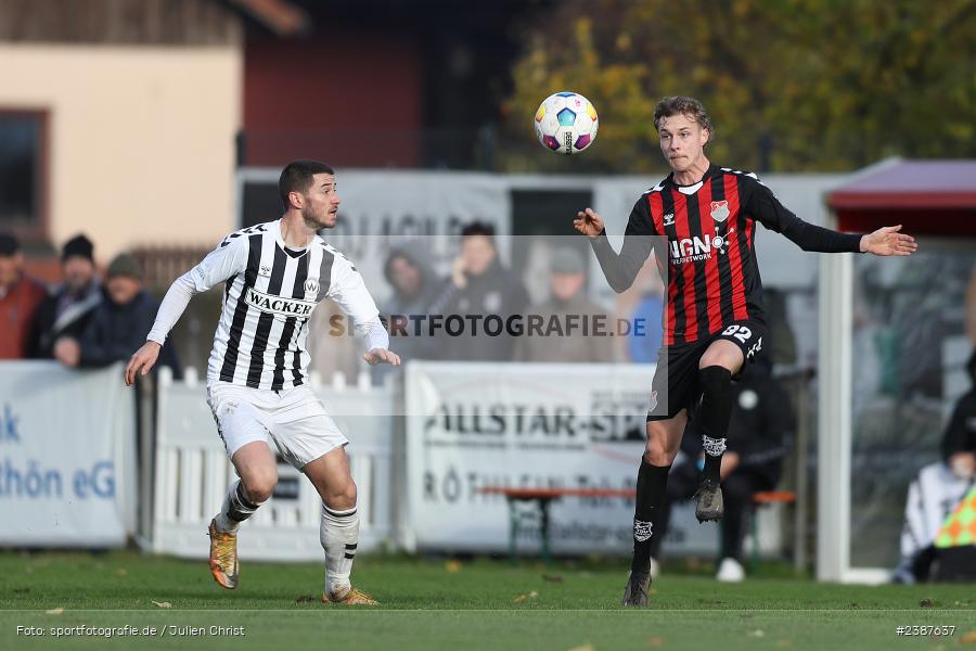 NGN-Arena, Aubstadt, 11.11.2023, BFV, Fussball, sport, action, Saison 2023/2024, 20. Spieltag, Regionalliga Bayern, SVW, TSV, SV Wacker Burghausen, TSV Aubstadt - Bild-ID: 2387637