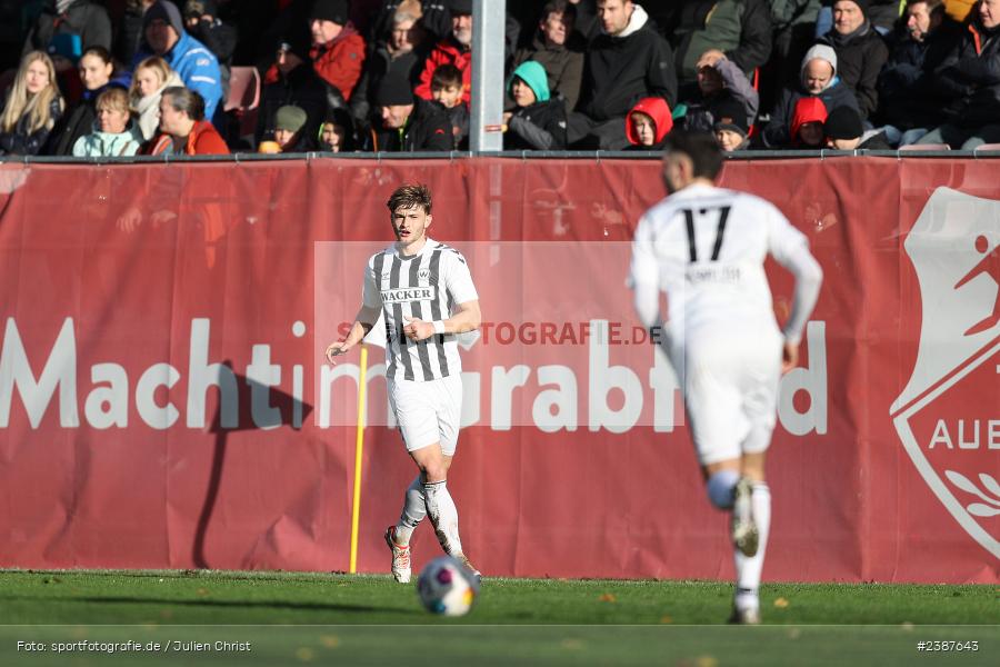 NGN-Arena, Aubstadt, 11.11.2023, BFV, Fussball, sport, action, Saison 2023/2024, 20. Spieltag, Regionalliga Bayern, SVW, TSV, SV Wacker Burghausen, TSV Aubstadt - Bild-ID: 2387643 NGN-Arena, Aubstadt, 11.11.2023, BFV, Fussball, sport, action, Saison 2023/2024, 20. Spieltag, Regionalliga Bayern, SVW, TSV, SV Wacker Burghausen, TSV Aubstadt - Bild-ID: 2387643