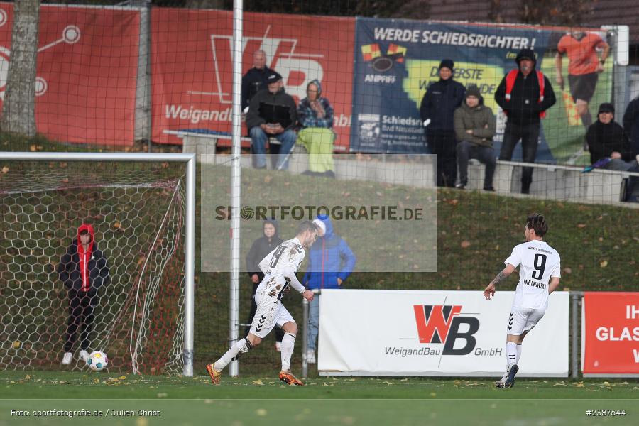 NGN-Arena, Aubstadt, 11.11.2023, BFV, Fussball, sport, action, Saison 2023/2024, 20. Spieltag, Regionalliga Bayern, SVW, TSV, SV Wacker Burghausen, TSV Aubstadt - Bild-ID: 2387644 NGN-Arena, Aubstadt, 11.11.2023, BFV, Fussball, sport, action, Saison 2023/2024, 20. Spieltag, Regionalliga Bayern, SVW, TSV, SV Wacker Burghausen, TSV Aubstadt - Bild-ID: 2387644
