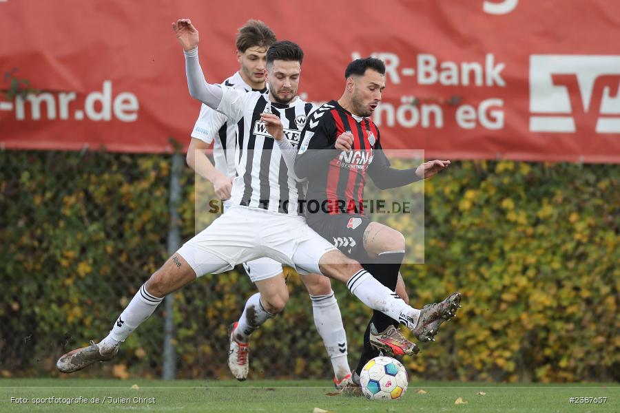 NGN-Arena, Aubstadt, 11.11.2023, BFV, Fussball, sport, action, Saison 2023/2024, 20. Spieltag, Regionalliga Bayern, SVW, TSV, SV Wacker Burghausen, TSV Aubstadt - Bild-ID: 2387657
