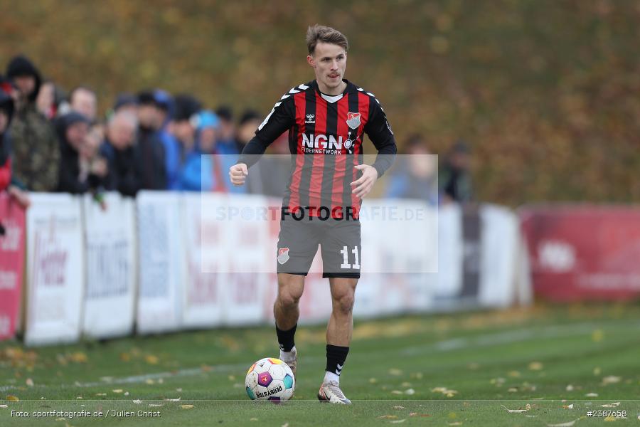 NGN-Arena, Aubstadt, 11.11.2023, BFV, Fussball, sport, action, Saison 2023/2024, 20. Spieltag, Regionalliga Bayern, SVW, TSV, SV Wacker Burghausen, TSV Aubstadt - Bild-ID: 2387658