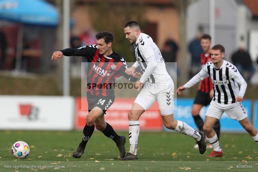 NGN-Arena, Aubstadt, 11.11.2023, BFV, Fussball, sport, action, Saison 2023/2024, 20. Spieltag, Regionalliga Bayern, SVW, TSV, SV Wacker Burghausen, TSV Aubstadt - Bild-ID: 2387666