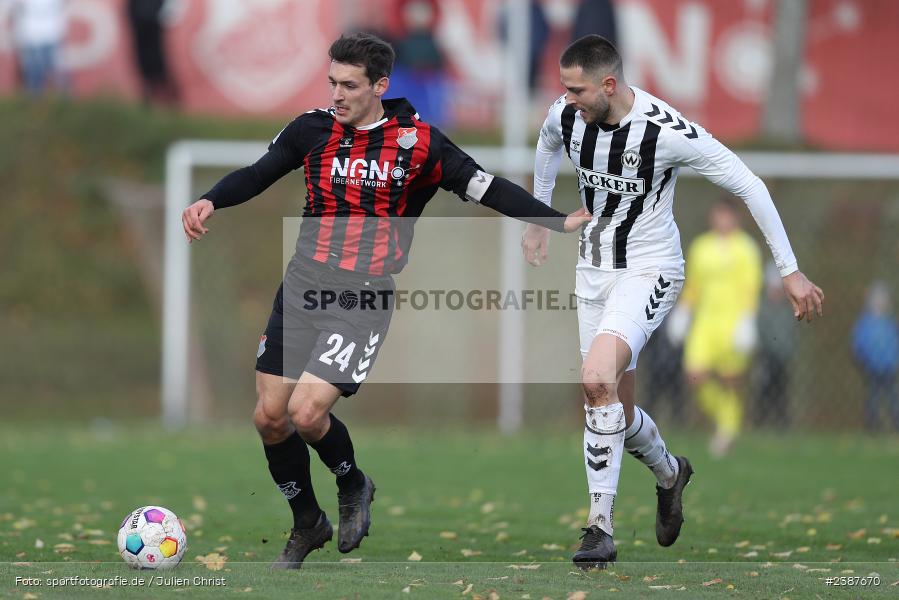 NGN-Arena, Aubstadt, 11.11.2023, BFV, Fussball, sport, action, Saison 2023/2024, 20. Spieltag, Regionalliga Bayern, SVW, TSV, SV Wacker Burghausen, TSV Aubstadt - Bild-ID: 2387670