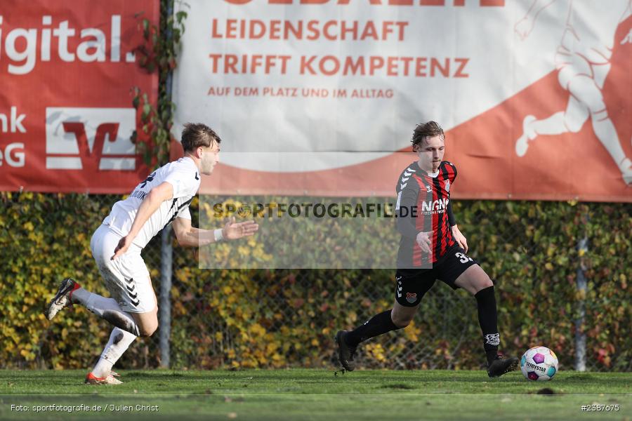 NGN-Arena, Aubstadt, 11.11.2023, BFV, Fussball, sport, action, Saison 2023/2024, 20. Spieltag, Regionalliga Bayern, SVW, TSV, SV Wacker Burghausen, TSV Aubstadt - Bild-ID: 2387675