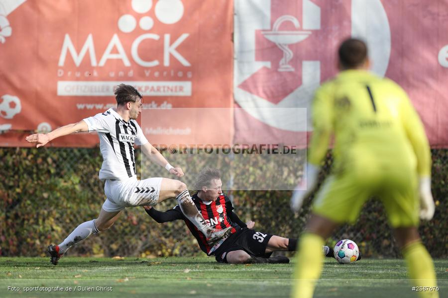 NGN-Arena, Aubstadt, 11.11.2023, BFV, Fussball, sport, action, Saison 2023/2024, 20. Spieltag, Regionalliga Bayern, SVW, TSV, SV Wacker Burghausen, TSV Aubstadt - Bild-ID: 2387676