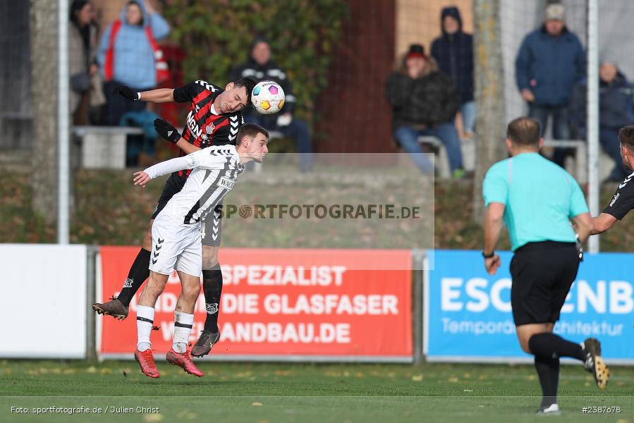 NGN-Arena, Aubstadt, 11.11.2023, BFV, Fussball, sport, action, Saison 2023/2024, 20. Spieltag, Regionalliga Bayern, SVW, TSV, SV Wacker Burghausen, TSV Aubstadt - Bild-ID: 2387678
