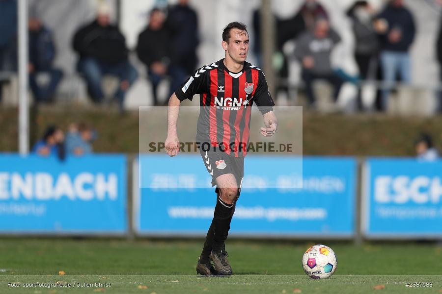 NGN-Arena, Aubstadt, 11.11.2023, BFV, Fussball, sport, action, Saison 2023/2024, 20. Spieltag, Regionalliga Bayern, SVW, TSV, SV Wacker Burghausen, TSV Aubstadt - Bild-ID: 2387683