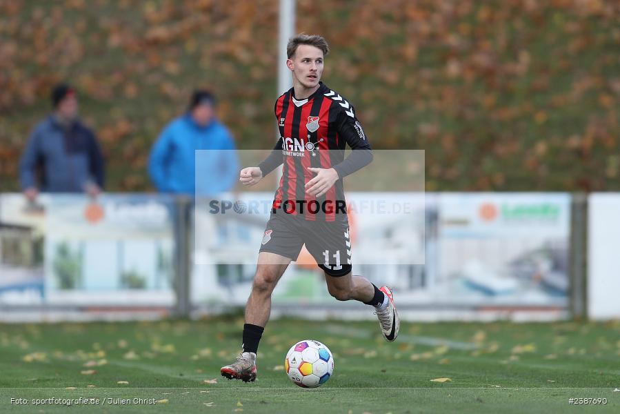 NGN-Arena, Aubstadt, 11.11.2023, BFV, Fussball, sport, action, Saison 2023/2024, 20. Spieltag, Regionalliga Bayern, SVW, TSV, SV Wacker Burghausen, TSV Aubstadt - Bild-ID: 2387690
