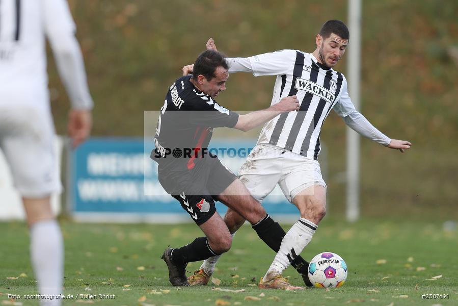 NGN-Arena, Aubstadt, 11.11.2023, BFV, Fussball, sport, action, Saison 2023/2024, 20. Spieltag, Regionalliga Bayern, SVW, TSV, SV Wacker Burghausen, TSV Aubstadt - Bild-ID: 2387691