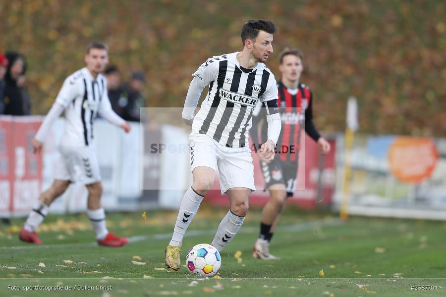 NGN-Arena, Aubstadt, 11.11.2023, BFV, Fussball, sport, action, Saison 2023/2024, 20. Spieltag, Regionalliga Bayern, SVW, TSV, SV Wacker Burghausen, TSV Aubstadt - Bild-ID: 2387701