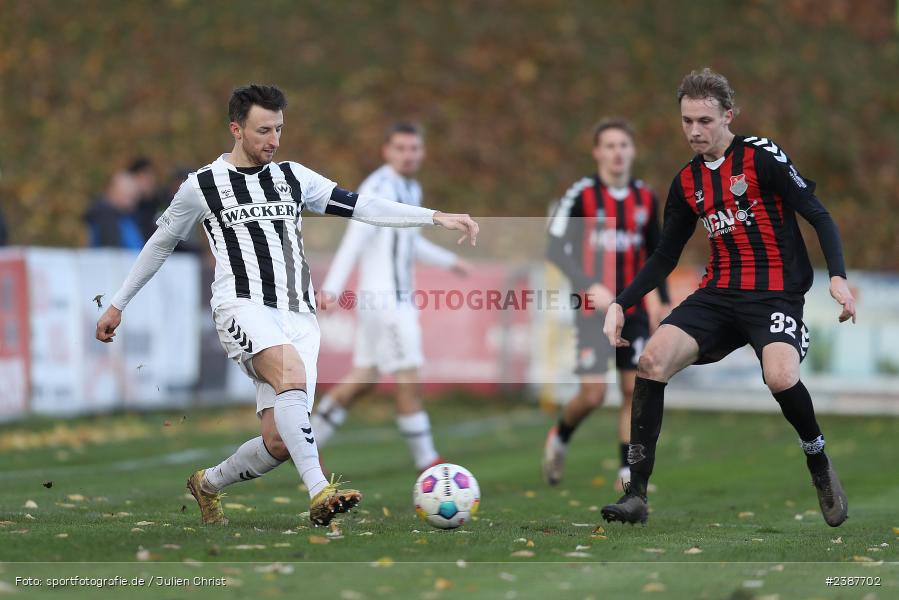NGN-Arena, Aubstadt, 11.11.2023, BFV, Fussball, sport, action, Saison 2023/2024, 20. Spieltag, Regionalliga Bayern, SVW, TSV, SV Wacker Burghausen, TSV Aubstadt - Bild-ID: 2387702