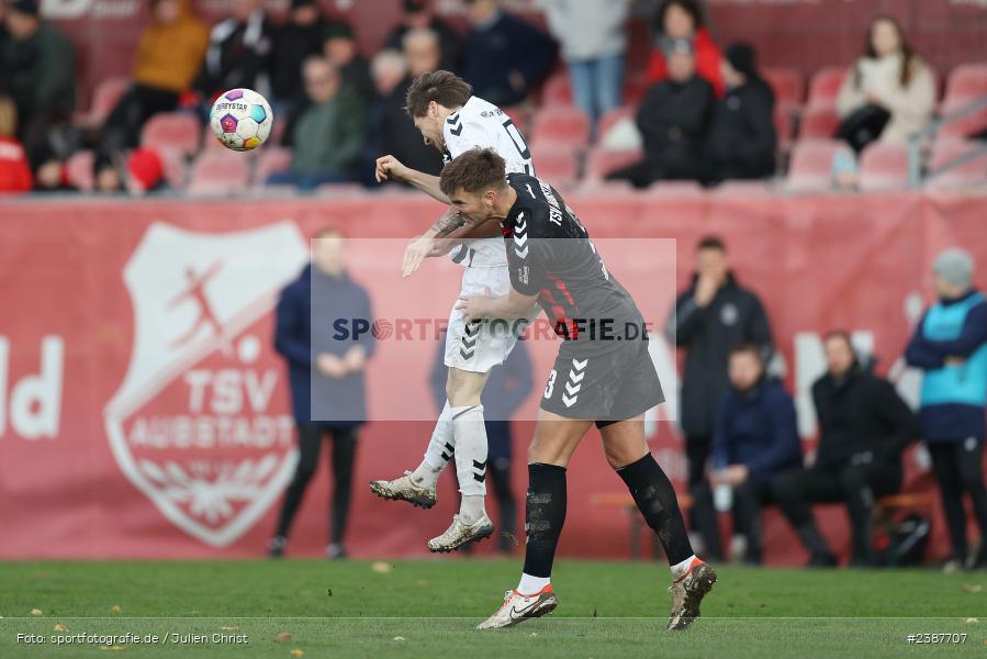 NGN-Arena, Aubstadt, 11.11.2023, BFV, Fussball, sport, action, Saison 2023/2024, 20. Spieltag, Regionalliga Bayern, SVW, TSV, SV Wacker Burghausen, TSV Aubstadt - Bild-ID: 2387707