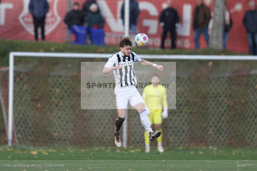 NGN-Arena, Aubstadt, 11.11.2023, BFV, Fussball, sport, action, Saison 2023/2024, 20. Spieltag, Regionalliga Bayern, SVW, TSV, SV Wacker Burghausen, TSV Aubstadt - Bild-ID: 2387711