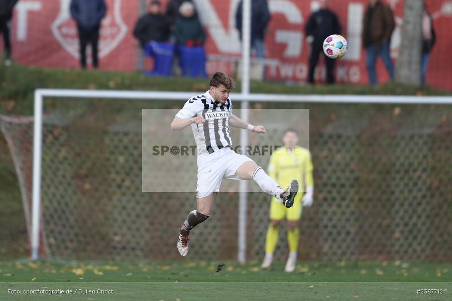 NGN-Arena, Aubstadt, 11.11.2023, BFV, Fussball, sport, action, Saison 2023/2024, 20. Spieltag, Regionalliga Bayern, SVW, TSV, SV Wacker Burghausen, TSV Aubstadt - Bild-ID: 2387712