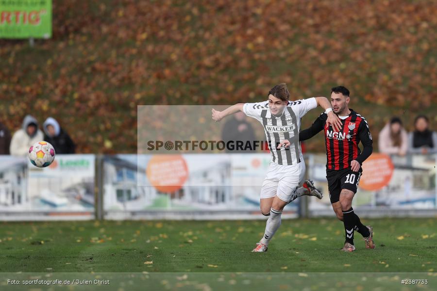 NGN-Arena, Aubstadt, 11.11.2023, BFV, Fussball, sport, action, Saison 2023/2024, 20. Spieltag, Regionalliga Bayern, SVW, TSV, SV Wacker Burghausen, TSV Aubstadt - Bild-ID: 2387733 NGN-Arena, Aubstadt, 11.11.2023, BFV, Fussball, sport, action, Saison 2023/2024, 20. Spieltag, Regionalliga Bayern, SVW, TSV, SV Wacker Burghausen, TSV Aubstadt - Bild-ID: 2387733