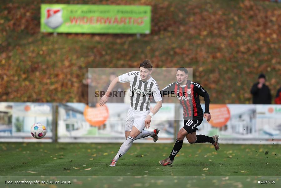 NGN-Arena, Aubstadt, 11.11.2023, BFV, Fussball, sport, action, Saison 2023/2024, 20. Spieltag, Regionalliga Bayern, SVW, TSV, SV Wacker Burghausen, TSV Aubstadt - Bild-ID: 2387735 NGN-Arena, Aubstadt, 11.11.2023, BFV, Fussball, sport, action, Saison 2023/2024, 20. Spieltag, Regionalliga Bayern, SVW, TSV, SV Wacker Burghausen, TSV Aubstadt - Bild-ID: 2387735