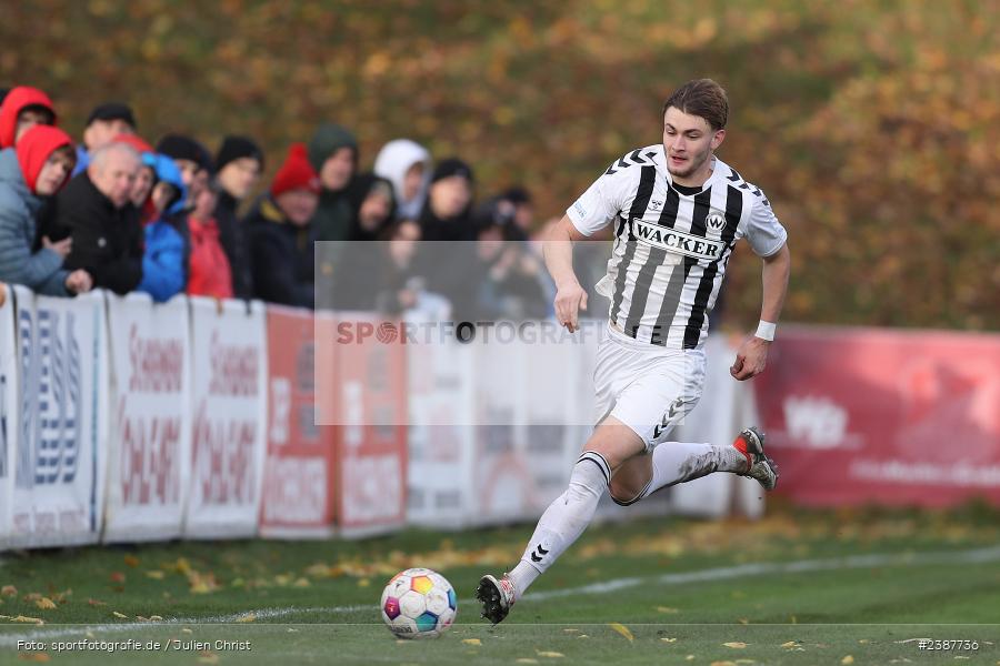 NGN-Arena, Aubstadt, 11.11.2023, BFV, Fussball, sport, action, Saison 2023/2024, 20. Spieltag, Regionalliga Bayern, SVW, TSV, SV Wacker Burghausen, TSV Aubstadt - Bild-ID: 2387736
