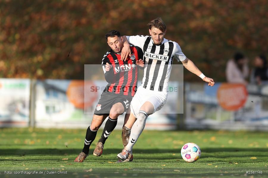 NGN-Arena, Aubstadt, 11.11.2023, BFV, Fussball, sport, action, Saison 2023/2024, 20. Spieltag, Regionalliga Bayern, SVW, TSV, SV Wacker Burghausen, TSV Aubstadt - Bild-ID: 2387748