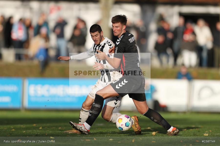 NGN-Arena, Aubstadt, 11.11.2023, BFV, Fussball, sport, action, Saison 2023/2024, 20. Spieltag, Regionalliga Bayern, SVW, TSV, SV Wacker Burghausen, TSV Aubstadt - Bild-ID: 2387749