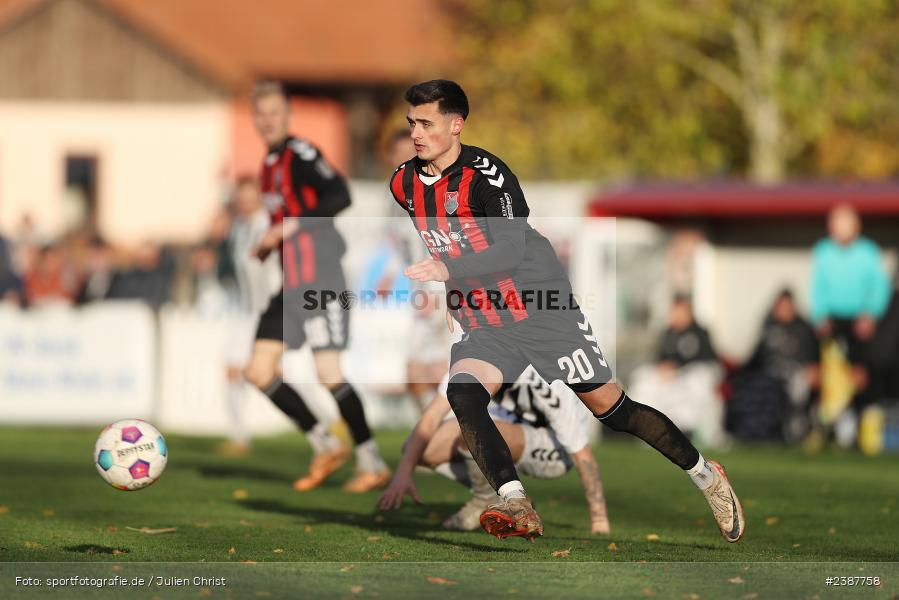 NGN-Arena, Aubstadt, 11.11.2023, BFV, Fussball, sport, action, Saison 2023/2024, 20. Spieltag, Regionalliga Bayern, SVW, TSV, SV Wacker Burghausen, TSV Aubstadt - Bild-ID: 2387758